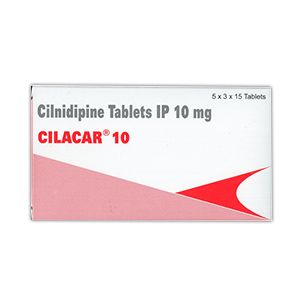 Cilacar 10 mg Cilnidipine Tablet