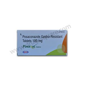 Posanat 100 mg Posaconazole Tablet