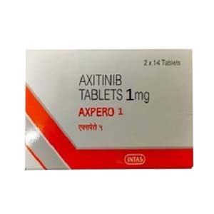 Axpero 1mg AxitinibTablet Axpero 1mg AxitinibTablet