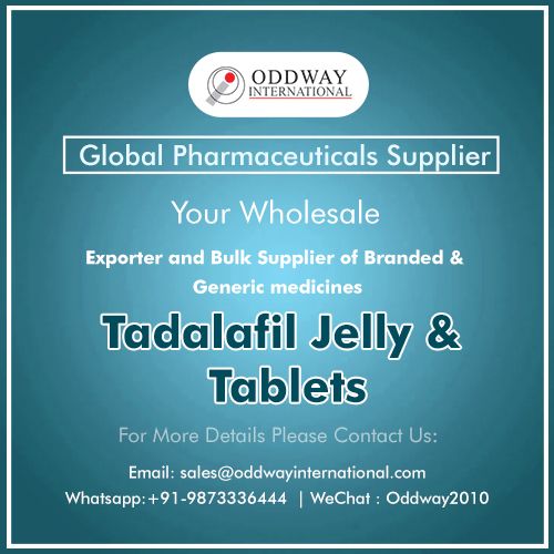 Tadalafil Jelly and Tablets