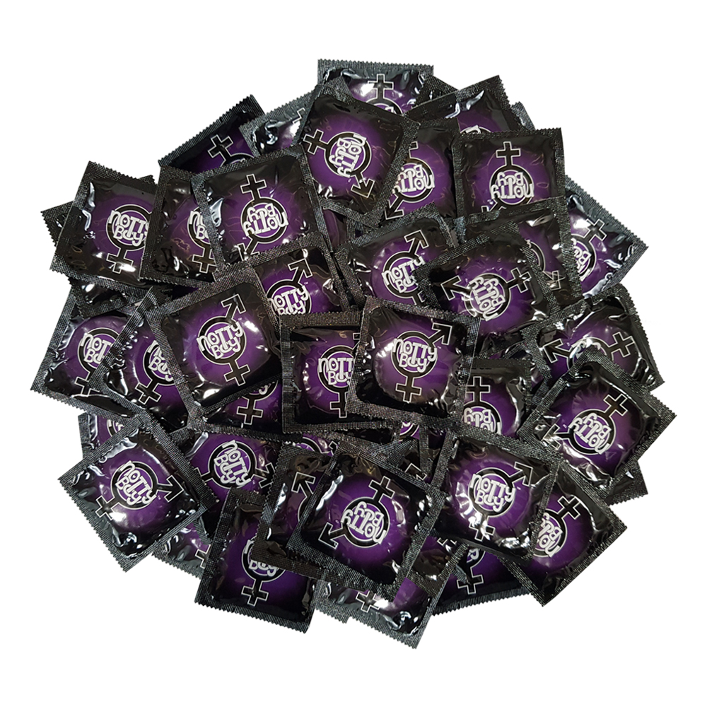 NottyBoy Climax Delay Long Lasting Benzocaine Lubricated - 500 Pack of Condoms NottyBoy Climax Delay Long Lasting Benzocaine Lubricated - 500 Pack of Condoms