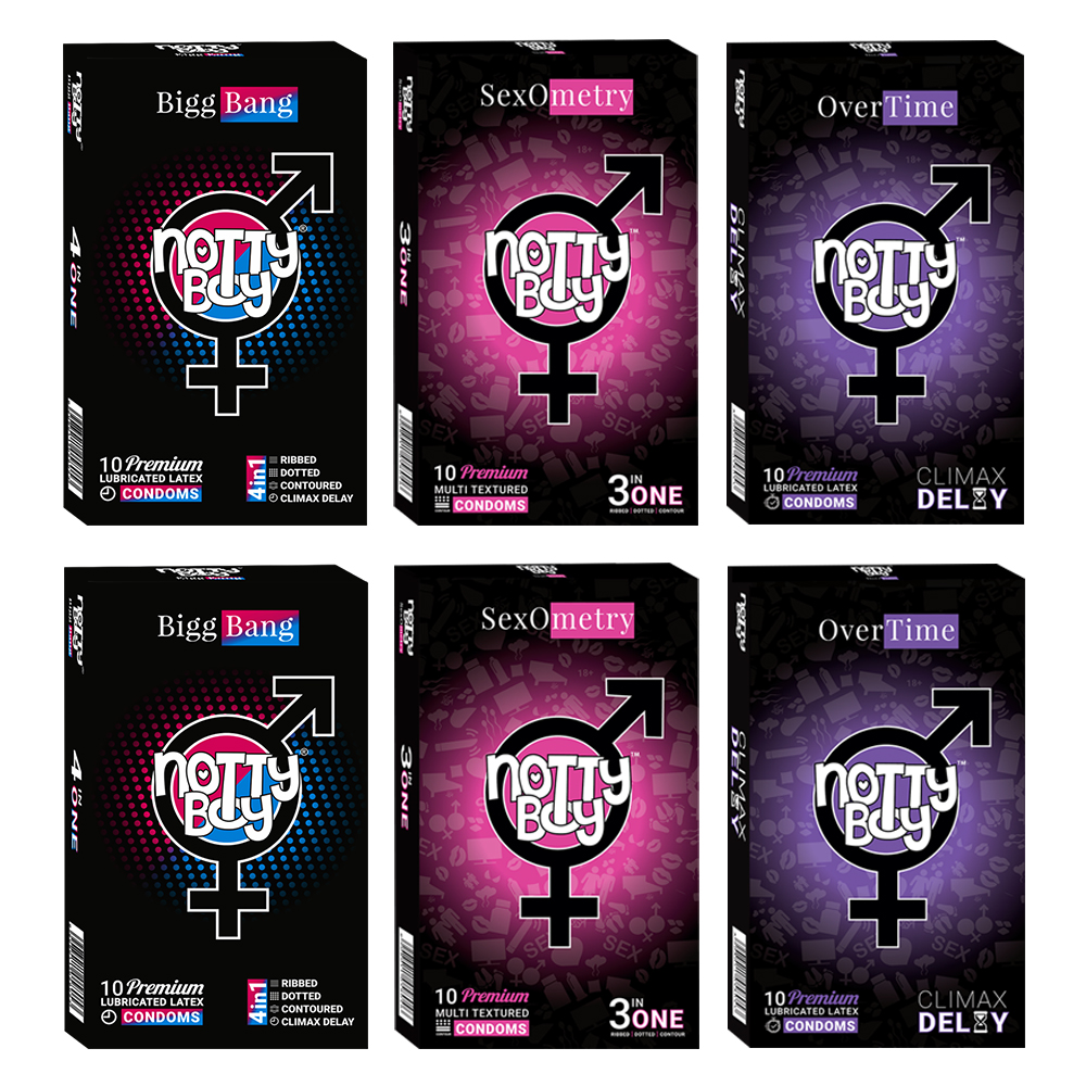NottyBoy Condoms Pack of 2000 Count