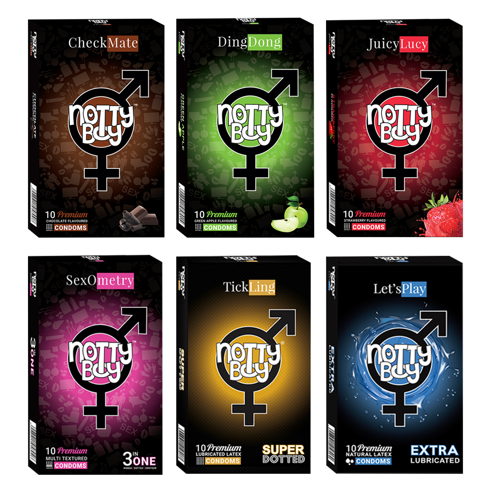 NottyBoy - 1000Ct Bulk Value Pack Condoms come up with tropical fruit flavor, extra dotted, lubricated and multi textured condoms NottyBoy - 1000Ct Bulk Value Pack Condoms come up with tropical fruit flavor, extra dotted, lubricated and multi textured cond