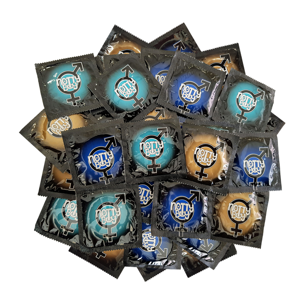 NottyBoy Bulk Variety Pack Condoms- 1000 Ct of 4 in One Variety, Lubricated and Thin Condoms For Men NottyBoy Bulk Variety Pack Condoms- 1000 Ct of 4 in One Variety, Lubricated and Thin Condoms For Men