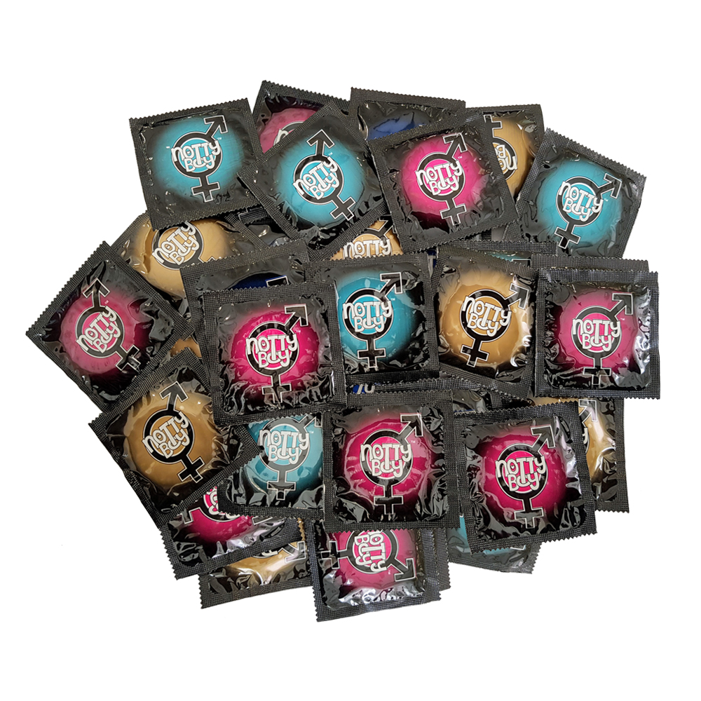 NottyBoy Multi Textured Ribbed Dotted Climax Delay and Extra Thin Variety Pack -1000 Ct NottyBoy Multi Textured Ribbed Dotted Climax Delay and Extra Thin Variety Pack -1000 Ct
