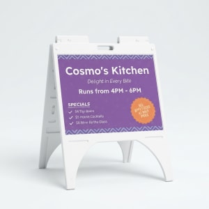 A-frame signs