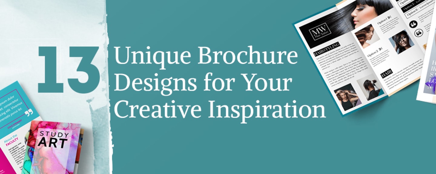 13 Unique Brochure Designs for Creative Inspiration