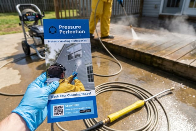 Pressure washing flyers