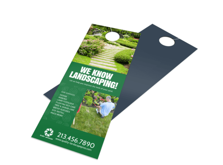 Landscaping Door Hangers