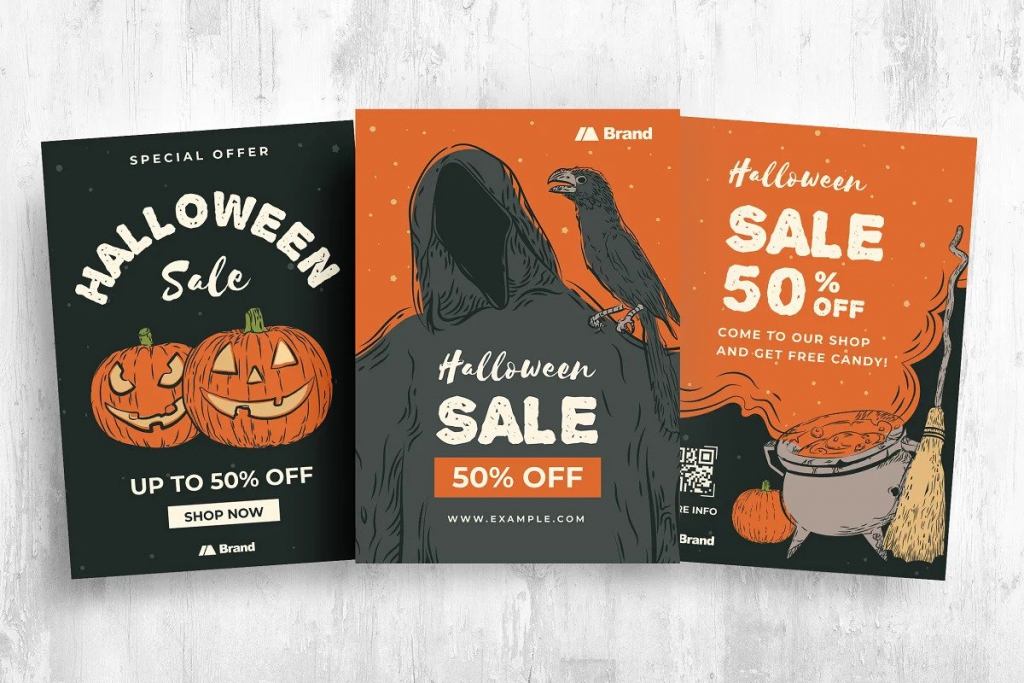 Halloween Design by BrandPacks via CreativeMarket