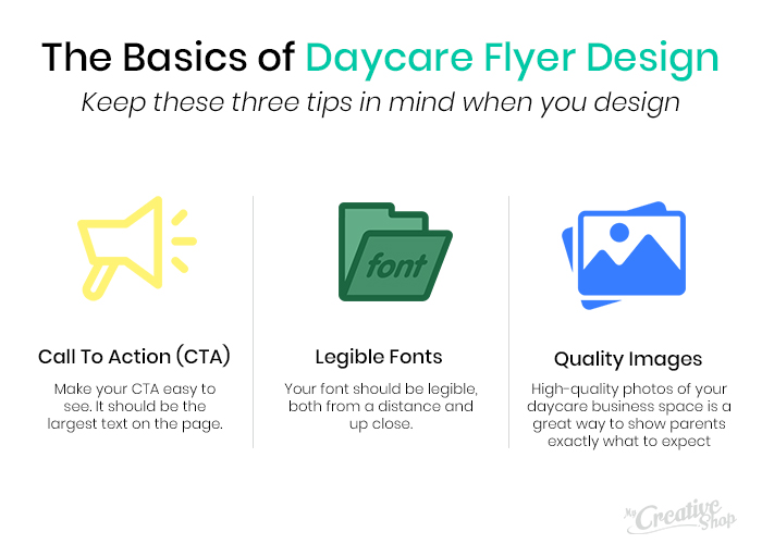 The basics of daycare flyer design