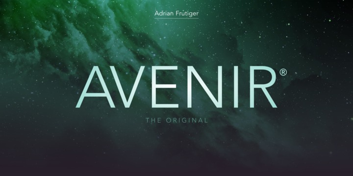 Avenir by Linotype