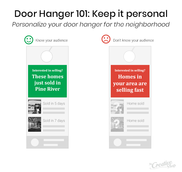 Personalize Your Door Hanger