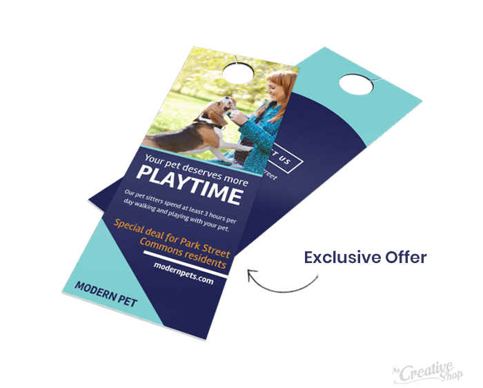 Exclusive Door Hanger Promotion