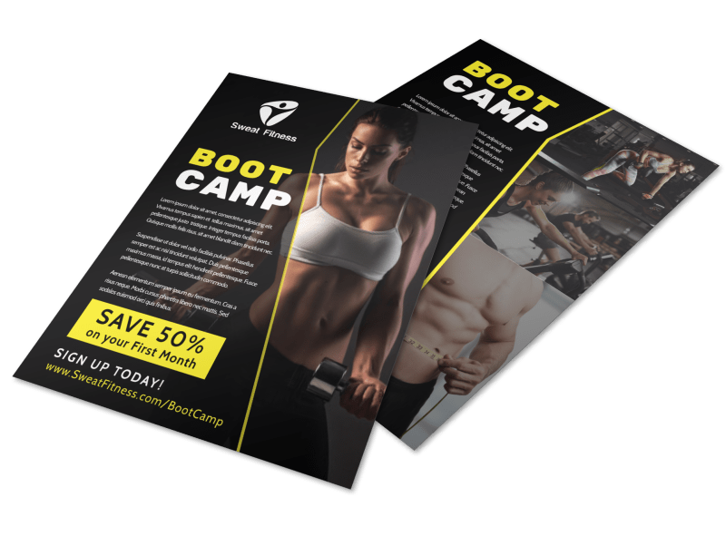 Boot Camp Flyer Template