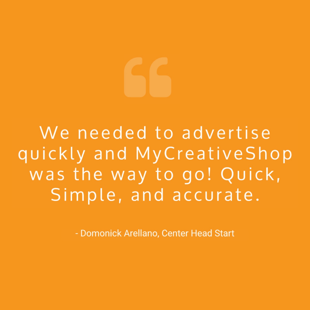 MyCreativeShop Quote