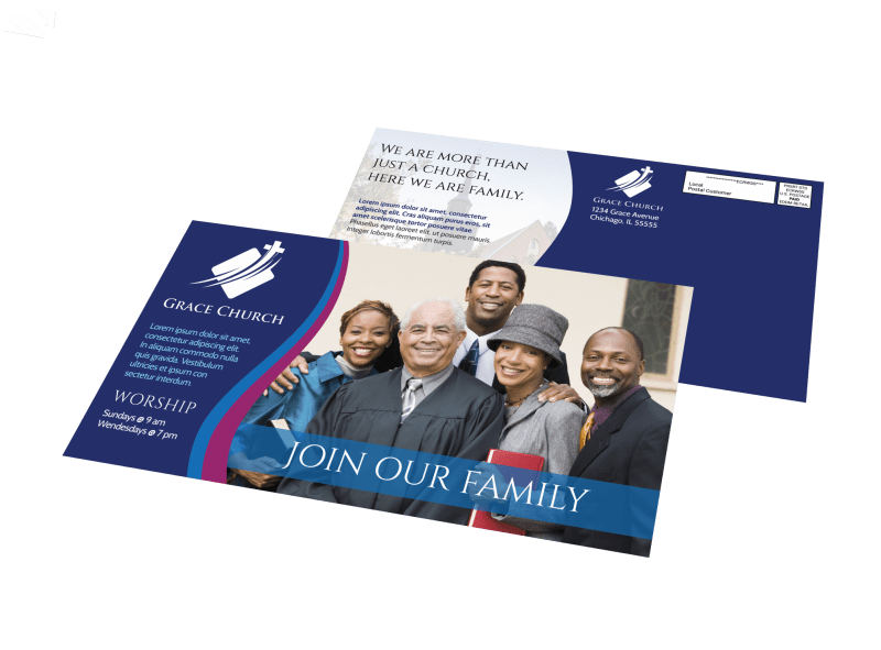 Direct Mail Church Postcards