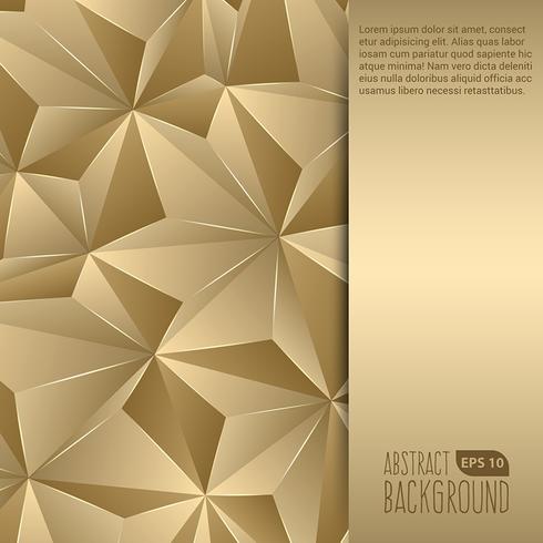 Gold Abstract Background Flyer Source: Vecteezy