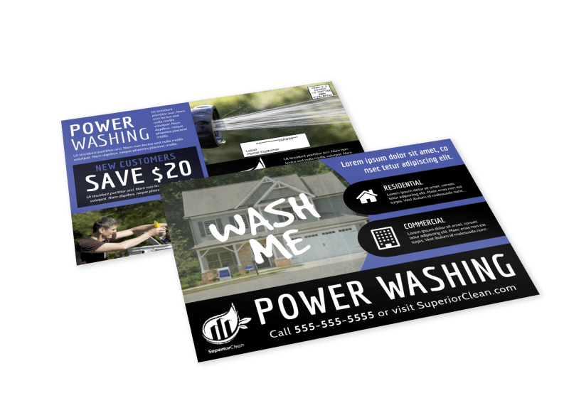 Power Washing EDDM Postcard Template 1yy0mziu0m