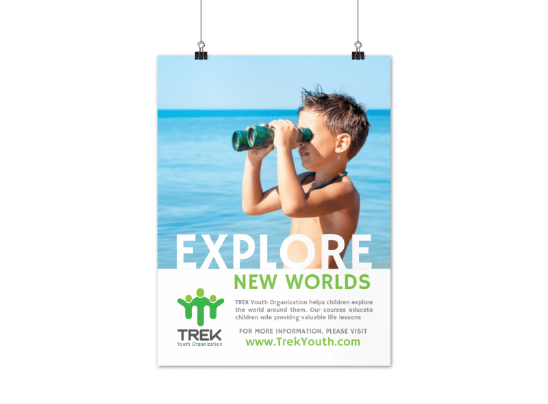 Explore Charity Poster Template