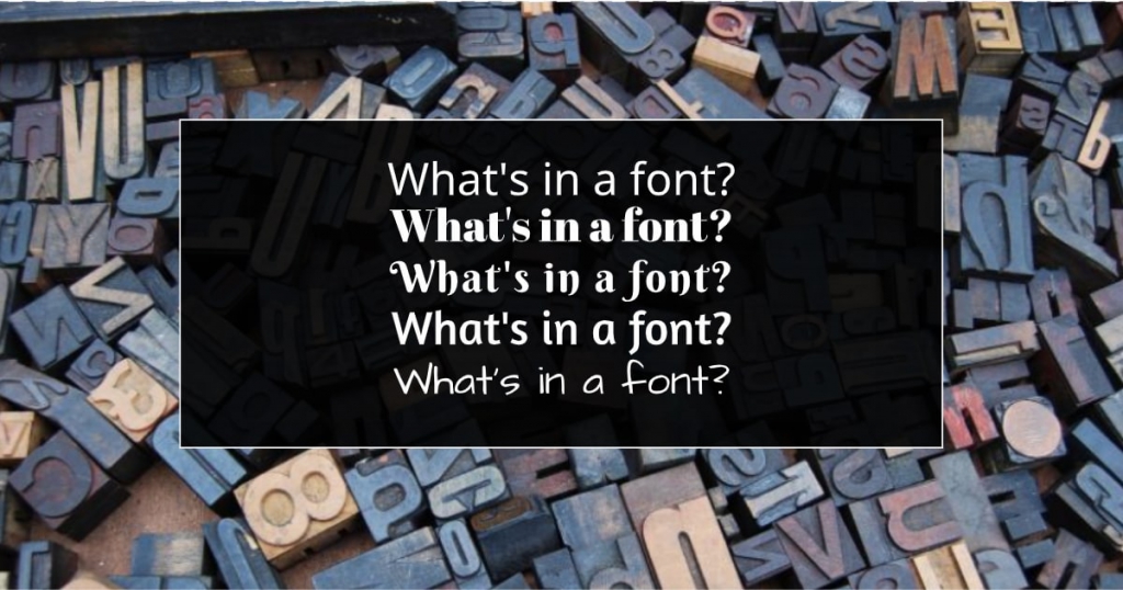 What's In A Font?