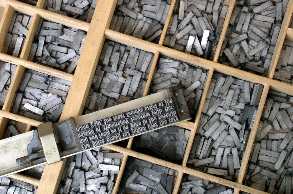 Typesetting and Typecase