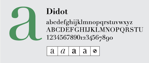 Didot by Linotype