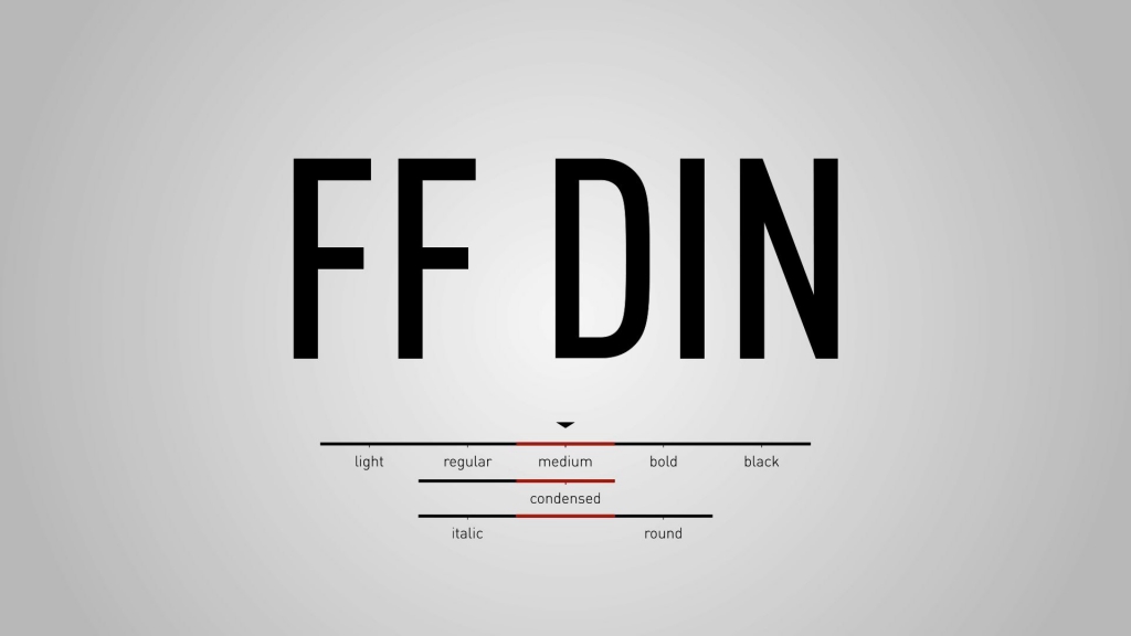 FF DIN Font