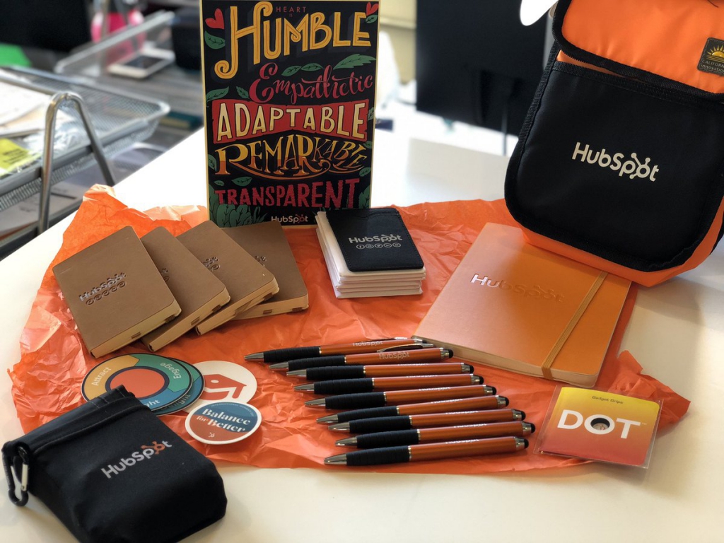 Hubspot Swag