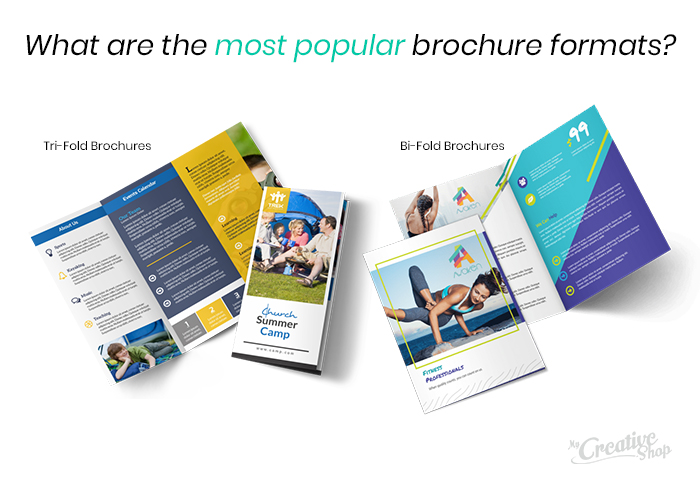 Most popular brochure formats