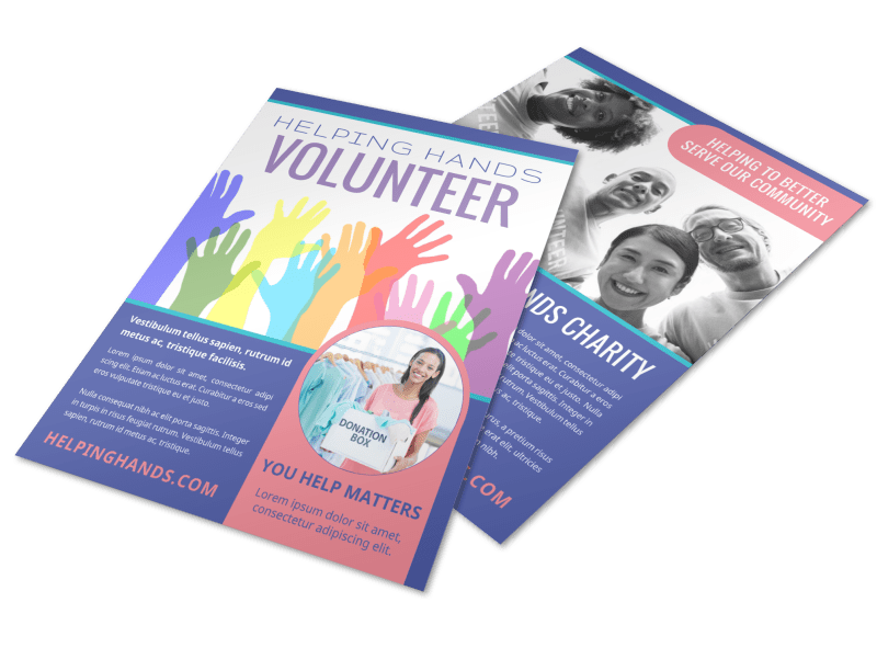 Volunteer Flyer Template