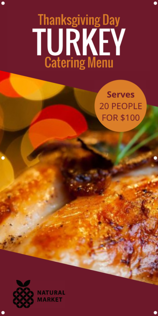 Thanksgiving Catering Banner Image