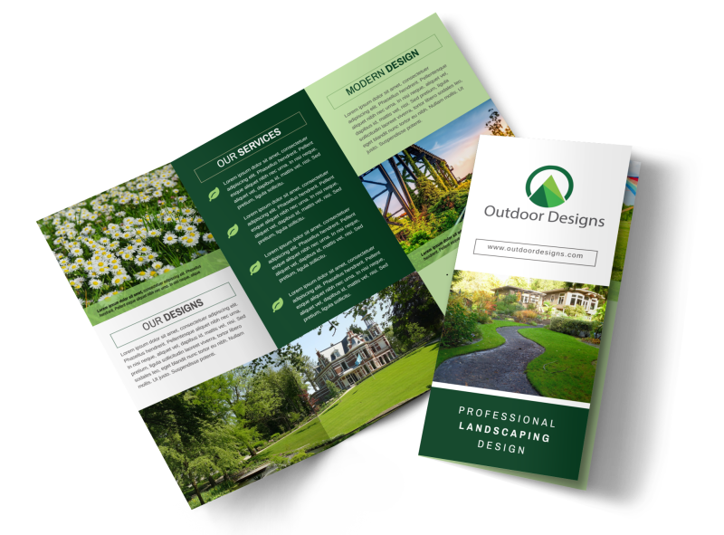 Landscaping Trade Show Brochure