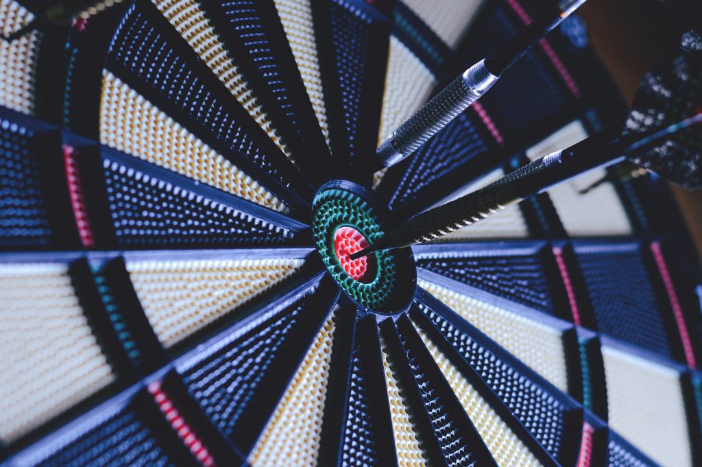 Bullseye Image by StockSnap from Pixabay