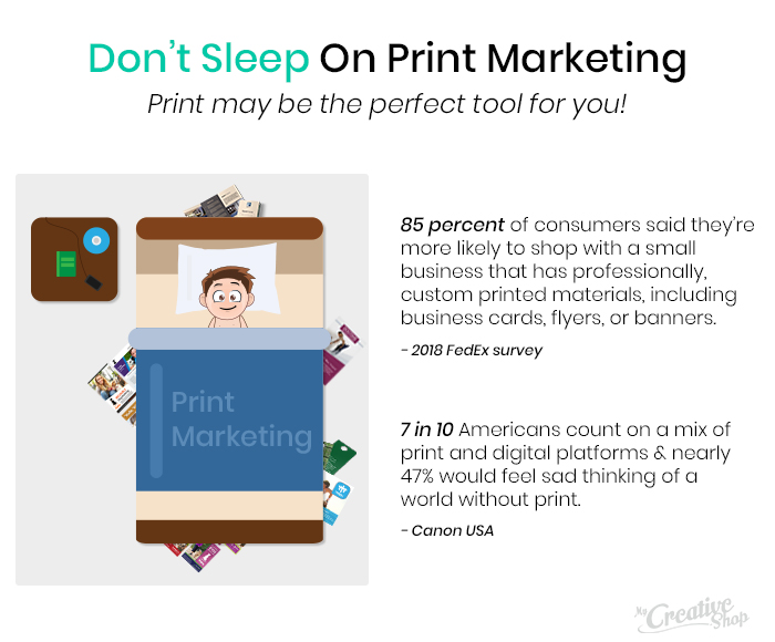 Don't Sleep On Print Marketing