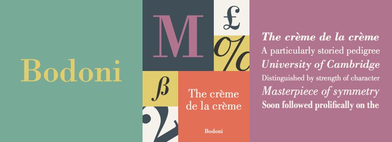 Bodoni by Linotype