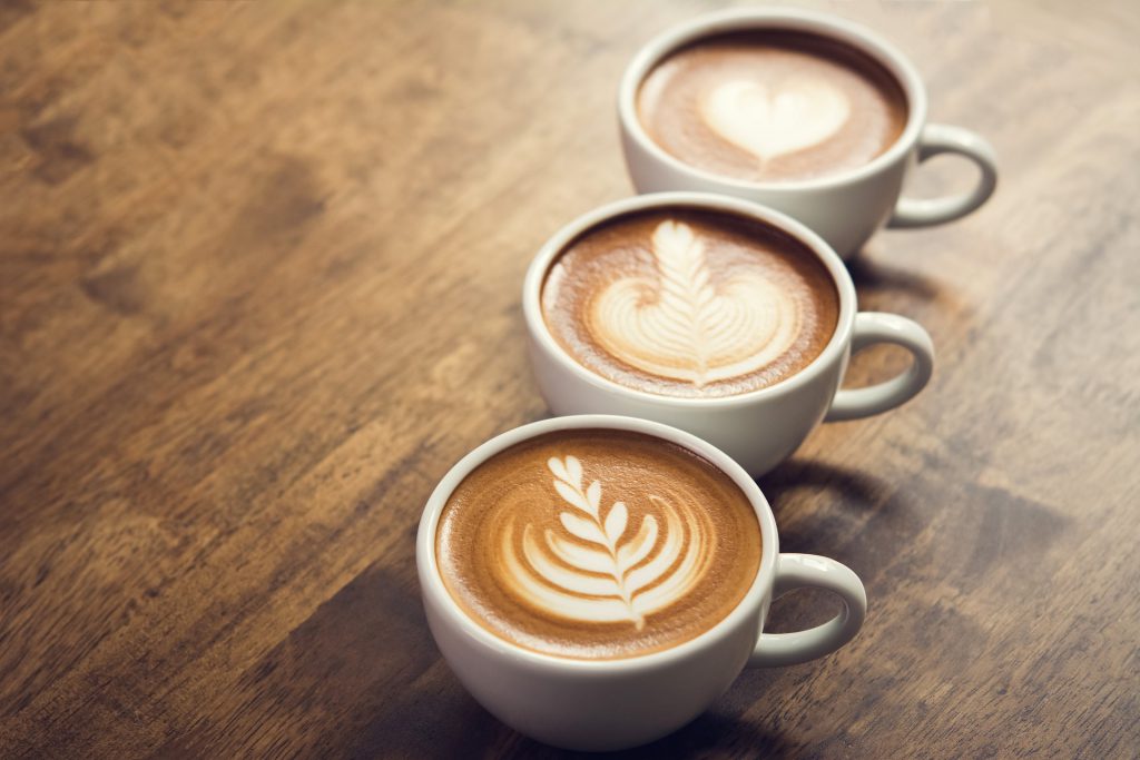 3 Fancy Cappuccinos Image by 13758299 from Pixabay