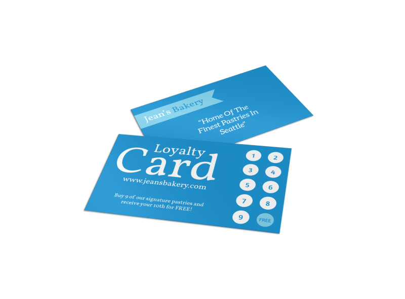 Restaurant Loyalty Card