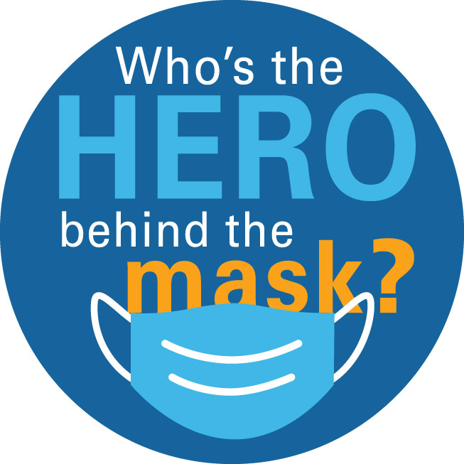 Hero Behind the Mask Graphic