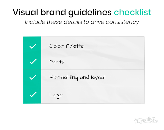 Visual Brand Guideline Checklist