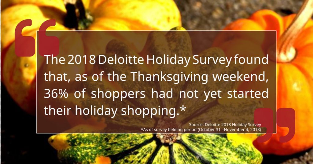 Thanksgiving Weekend Shopping Graphic