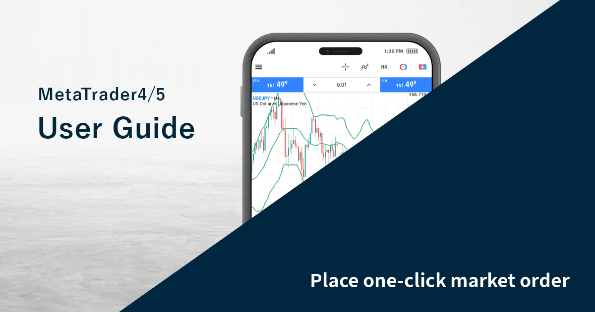 Place one-click market order