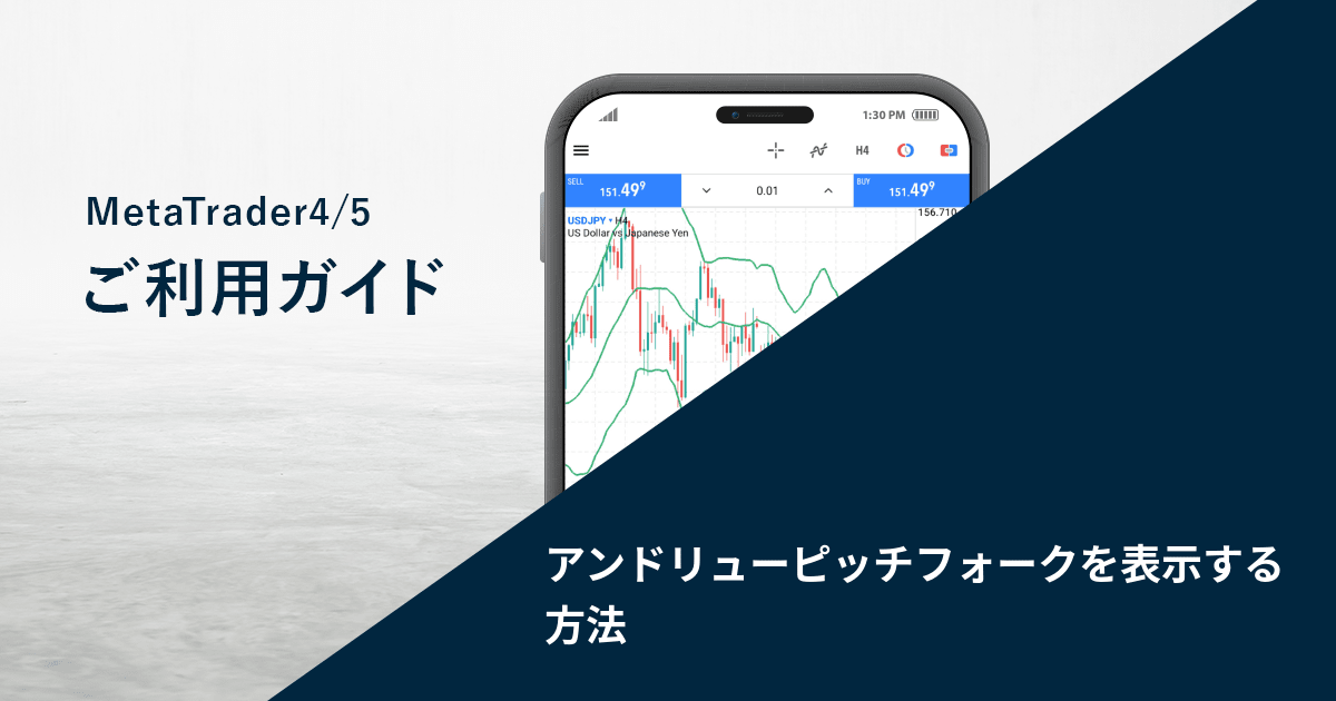 アンドリューピッチフォークを表示する方法