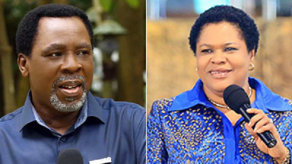The Late TB Joshua And Wife