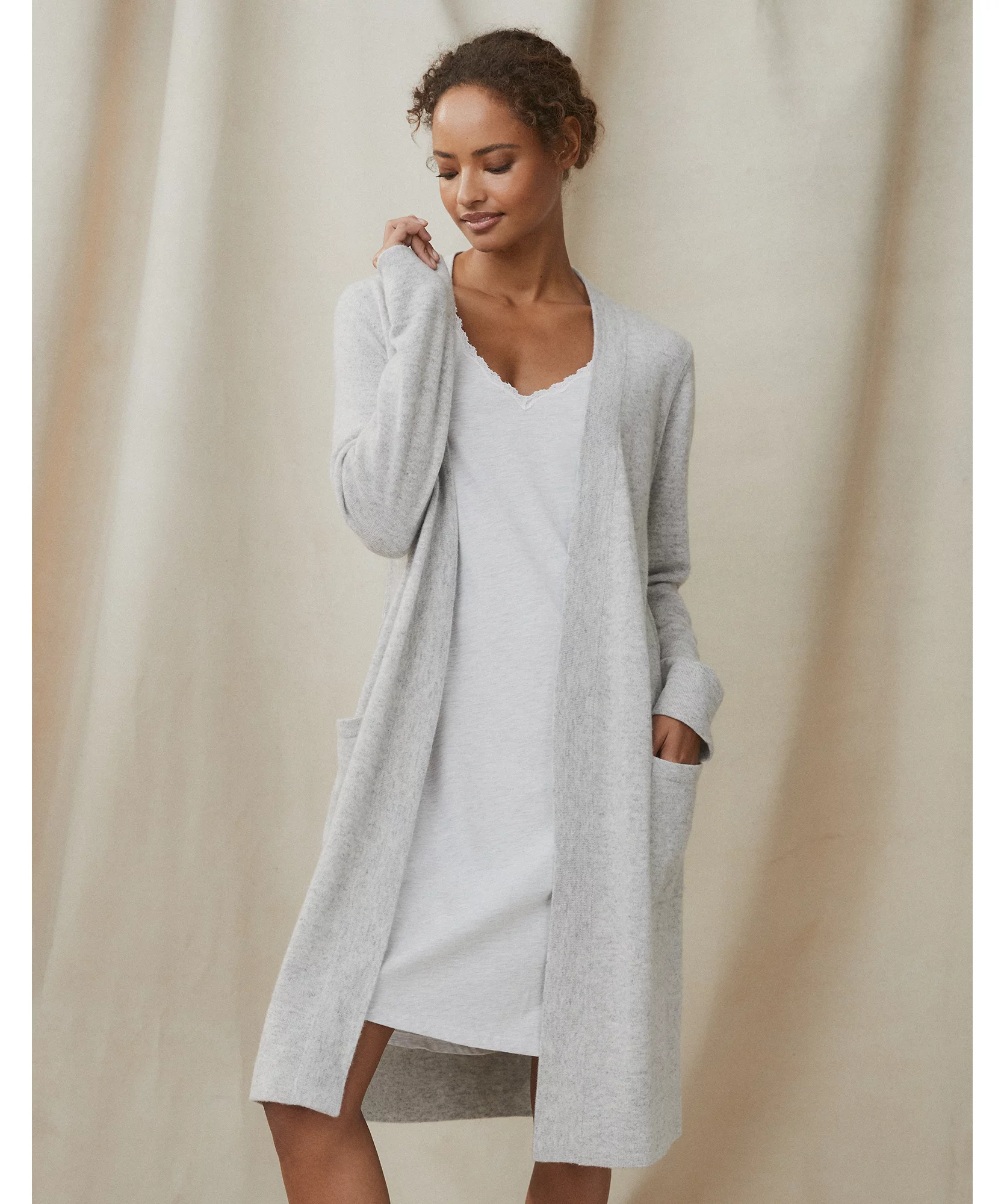 Cashmere Dressing Gown
