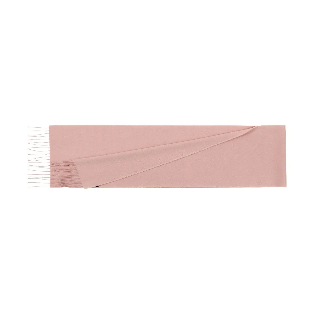 Fortnum's Plain Cashmere Scarf, Pink