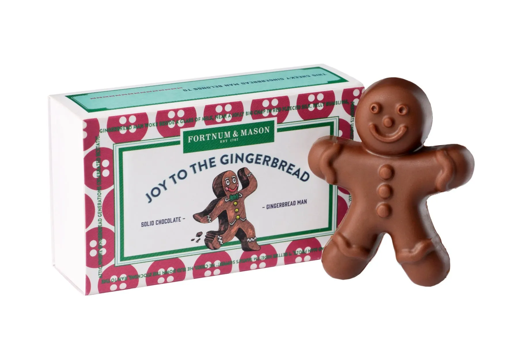Chocolate Gingerbread Man Matchbox, 35g