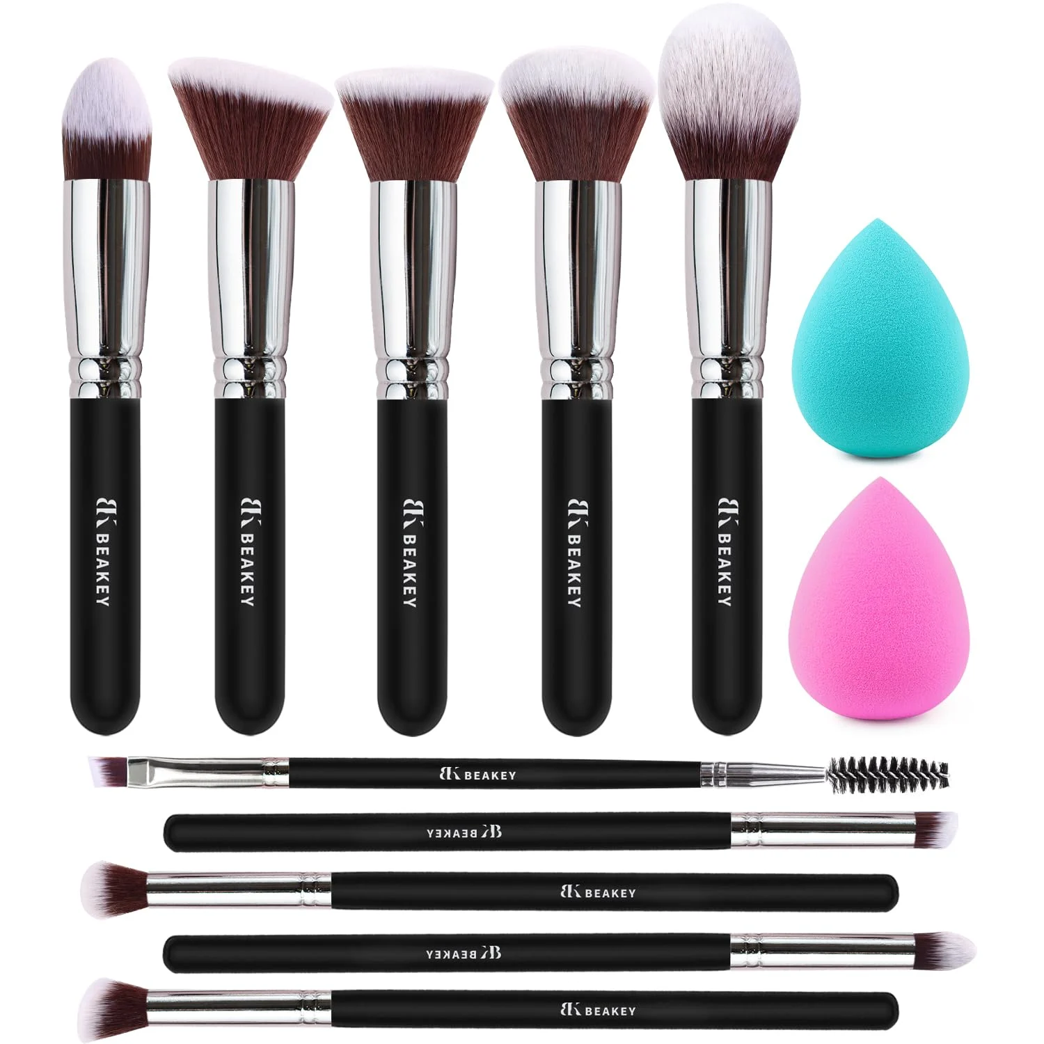 BEAKEY Makeup Brushes Kit