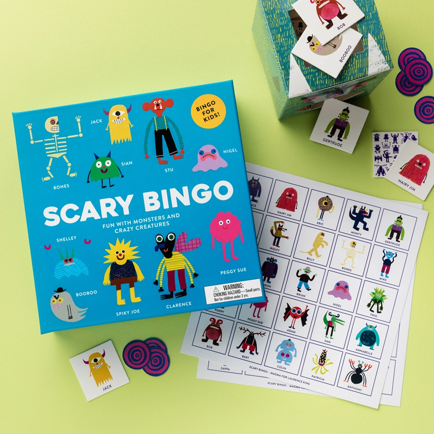 Scary Bingo Game