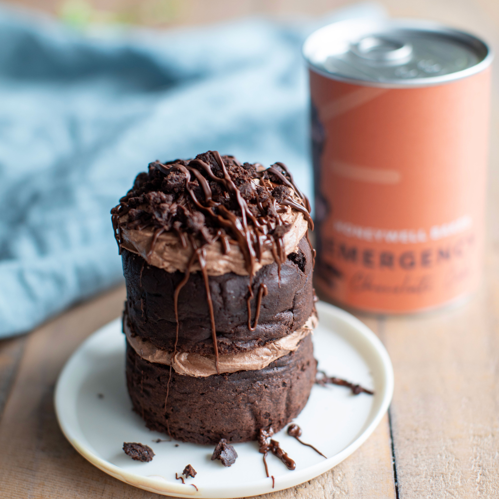 Emergency Chocolate Cake Kit